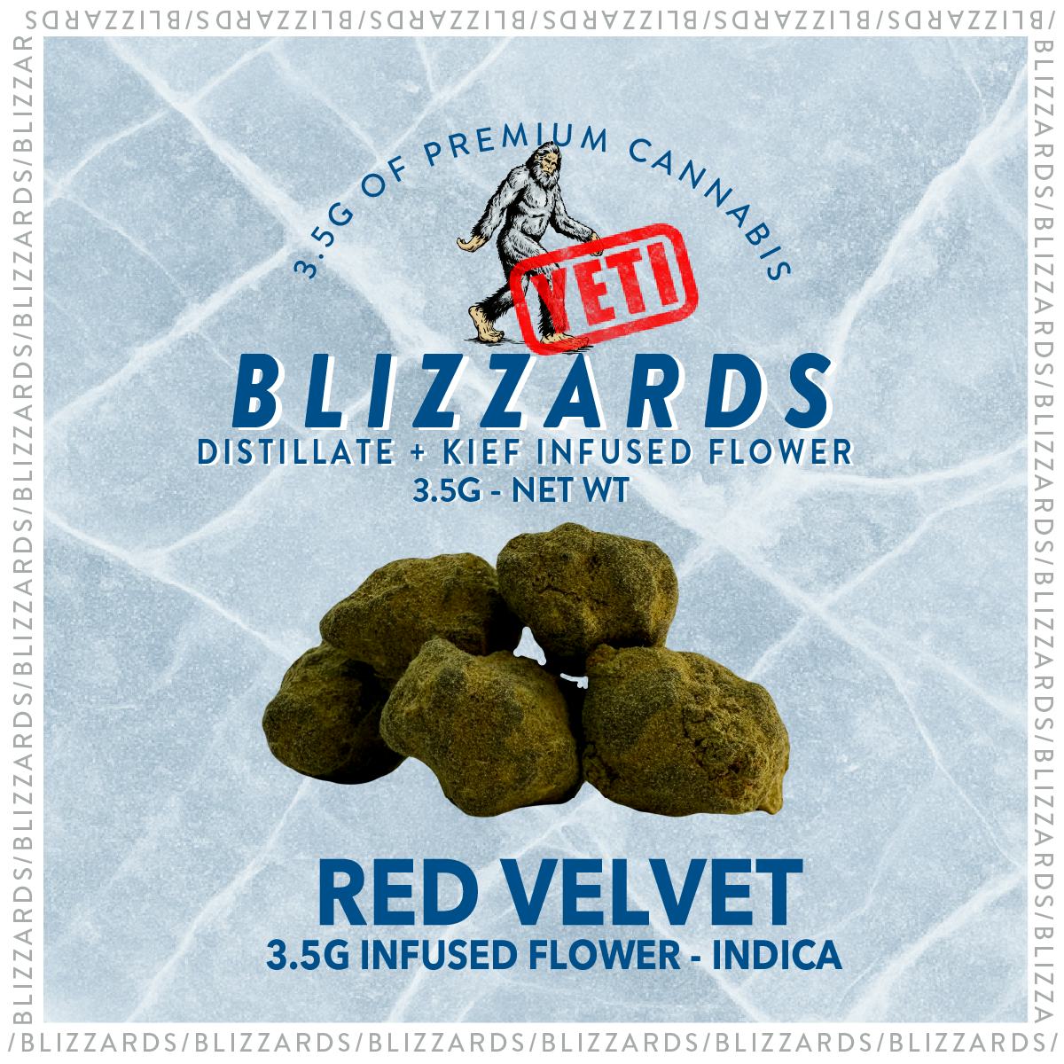 Red Velvet (Yeti) | Moonrocks Infused Flower | 3.5g