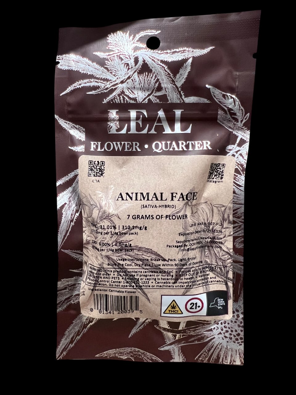 Animal Face | 7g Flower