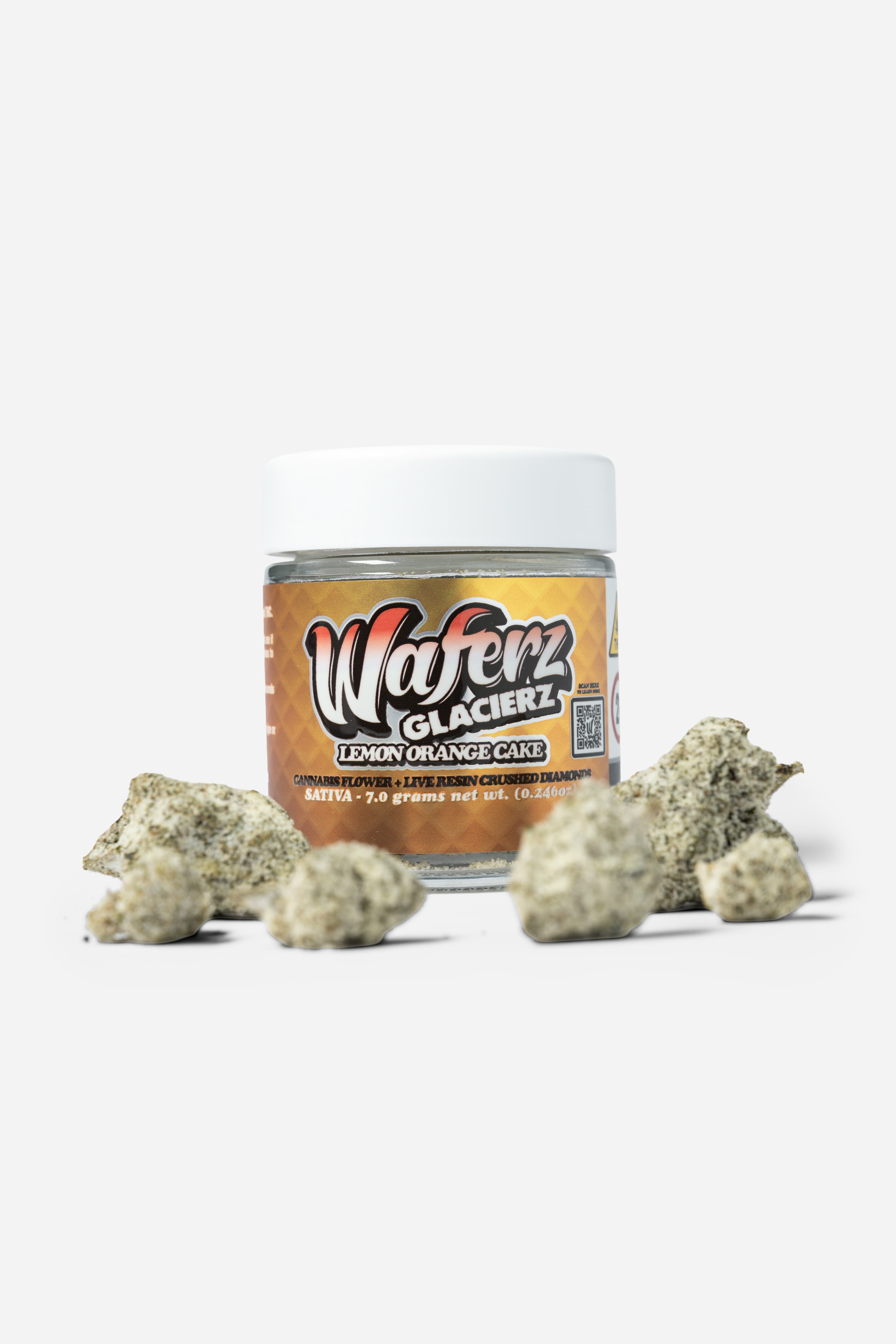 Lemon Orange Cake | Glacierz | Infused Flower | 7g